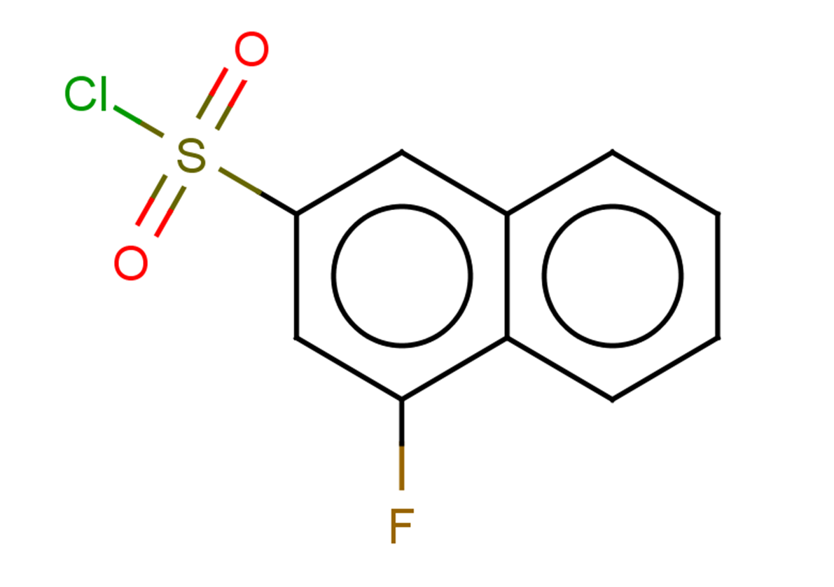 4-fluoronaphthalene-2-sulfonyl chloride