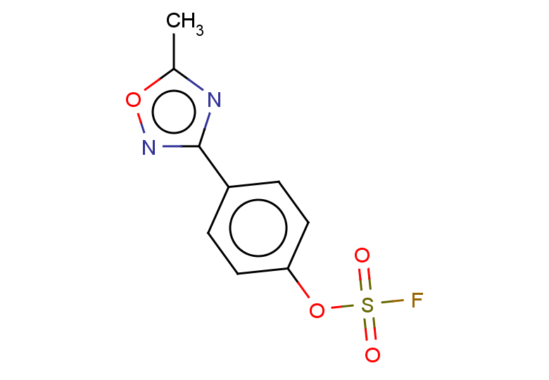 4-(5-methyl-1,2,4-oxadiazol-3-yl)phenyl fluoranesulfonate