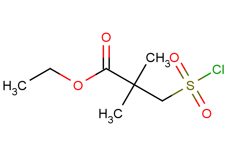 ETHYL 3-(CHLOROSULFONYL)-2,2-DIMETHYLPROPANOATE