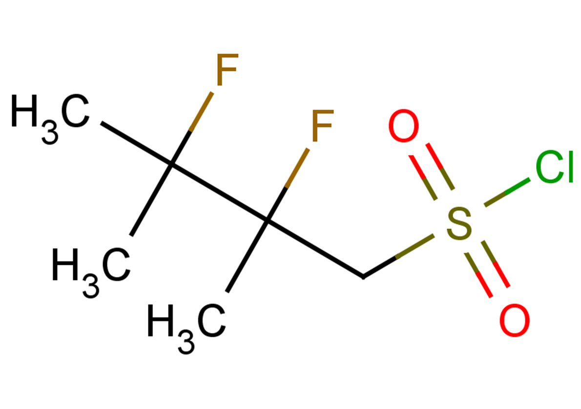 2,3-difluoro-2,3-dimethylbutane-1-sulfonyl chloride