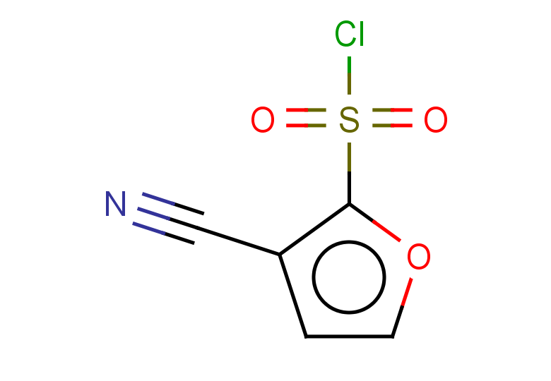 3-cyanofuran-2-sulfonyl chloride
