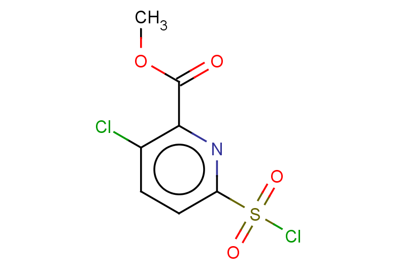 methyl 3-chloro-6-(chlorosulfonyl)pyridine-2-carboxylate