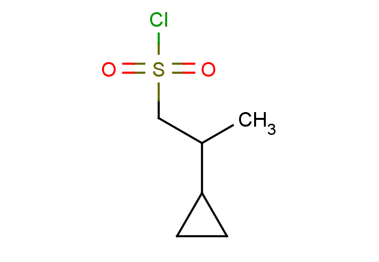 2-cyclopropylpropane-1-sulfonyl chloride
