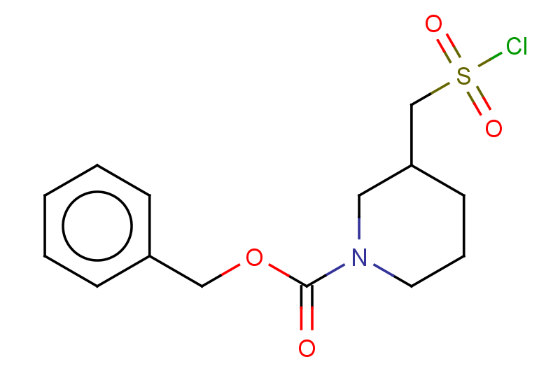benzyl 3-[(chlorosulfonyl)methyl]piperidine-1-carboxylate