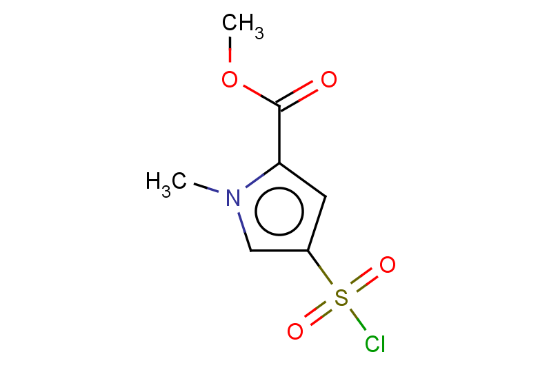 methyl 4-(chlorosulfonyl)-1-methyl-1H-pyrrole-2-carboxylate