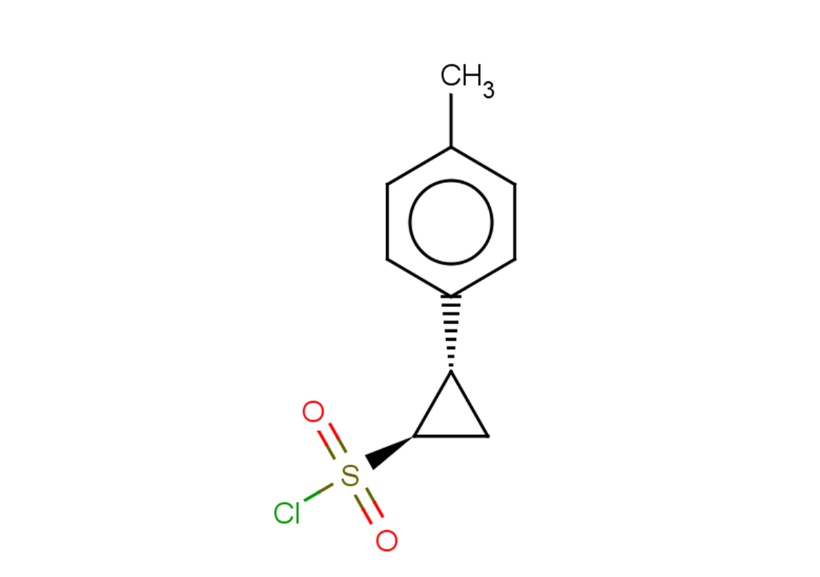 rac-(1R,2S)-2-(4-methylphenyl)cyclopropane-1-sulfonyl chloride