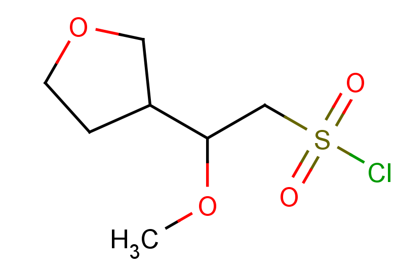 2-methoxy-2-(oxolan-3-yl)ethane-1-sulfonyl chloride