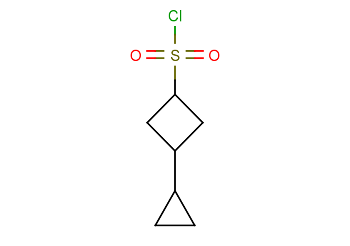3-cyclopropylcyclobutane-1-sulfonyl chloride