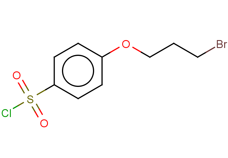 4-(3-bromopropoxy)benzene-1-sulfonyl chloride