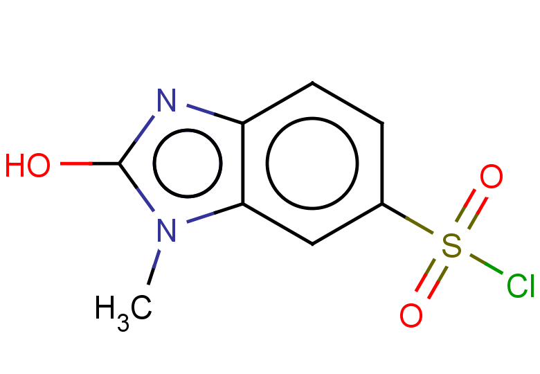 2-hydroxy-1-methyl-1H-1,3-benzodiazole-6-sulfonyl chloride