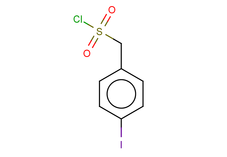 (4-iodophenyl)methanesulfonyl chloride