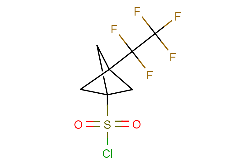 3-(1,1,2,2,2-pentafluoroethyl)bicyclo[1.1.1]pentane-1-sulfonyl chloride
