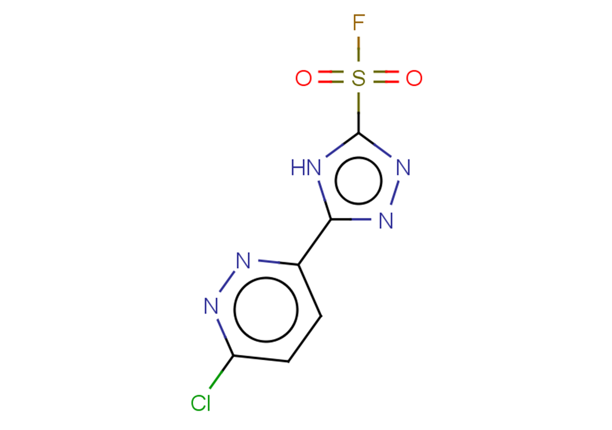 5-(6-chloropyridazin-3-yl)-4H-1,2,4-triazole-3-sulfonyl fluoride
