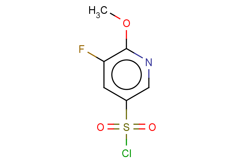 5-fluoro-6-methoxypyridine-3-sulfonyl chloride