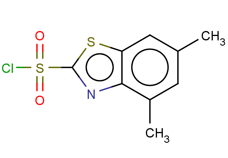 4,6-dimethyl-1,3-benzothiazole-2-sulfonyl chloride