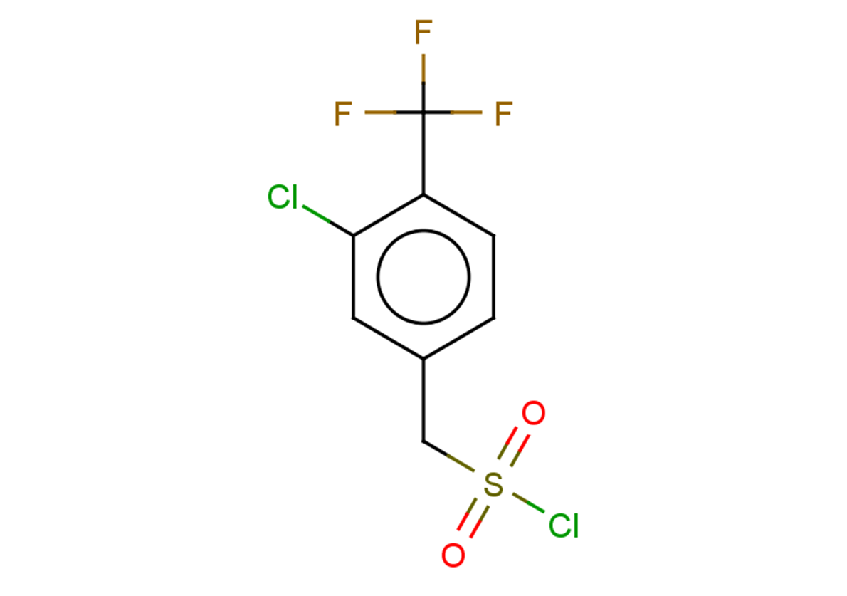 [3-chloro-4-(trifluoromethyl)phenyl]methanesulfonyl chloride