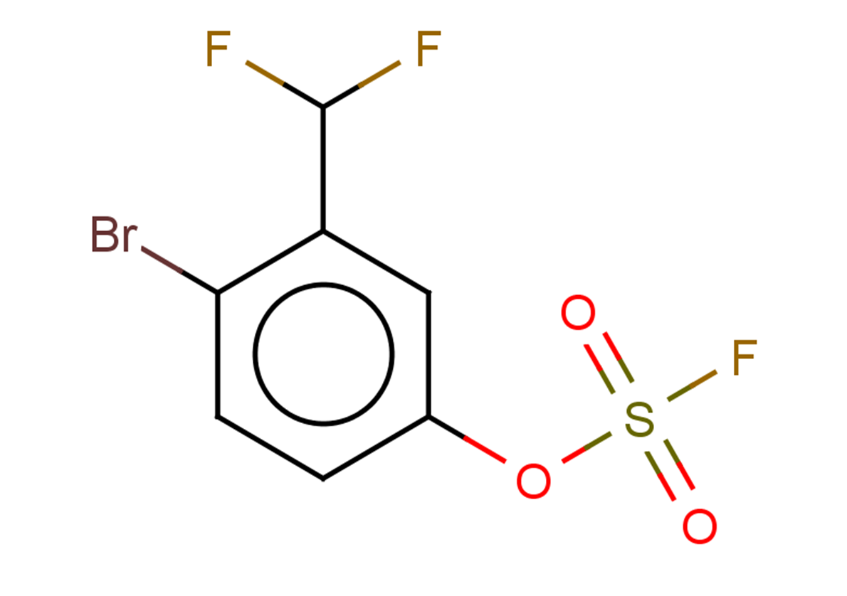 4-bromo-3-(difluoromethyl)phenyl fluoranesulfonate