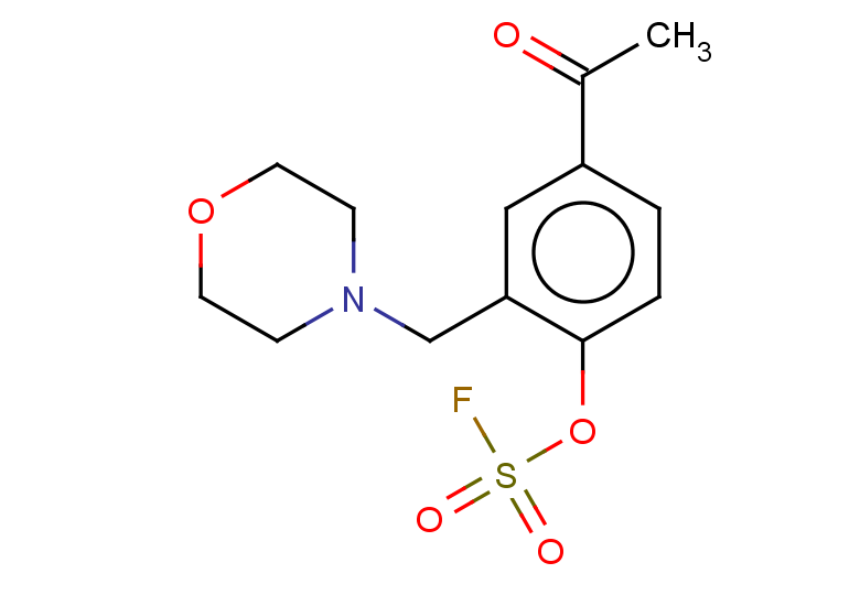 4-acetyl-2-[(morpholin-4-yl)methyl]phenyl fluoranesulfonate