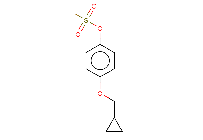4-(cyclopropylmethoxy)phenyl fluoranesulfonate