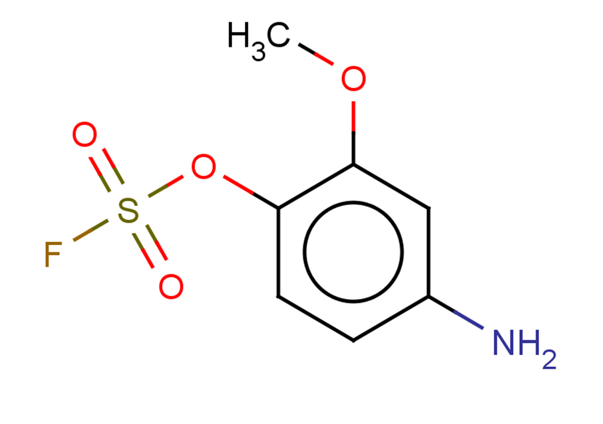 4-amino-2-methoxyphenyl fluoranesulfonate