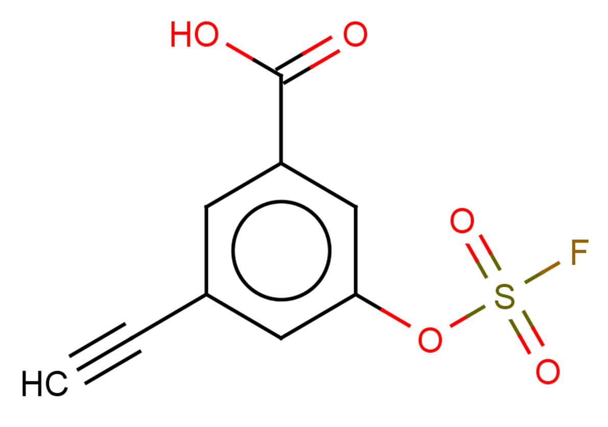 3-ethynyl-5-[(fluorosulfonyl)oxy]benzoic acid