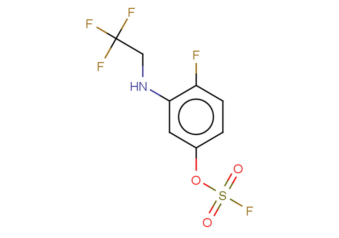 4-fluoro-3-[(2,2,2-trifluoroethyl)amino]phenyl fluoranesulfonate