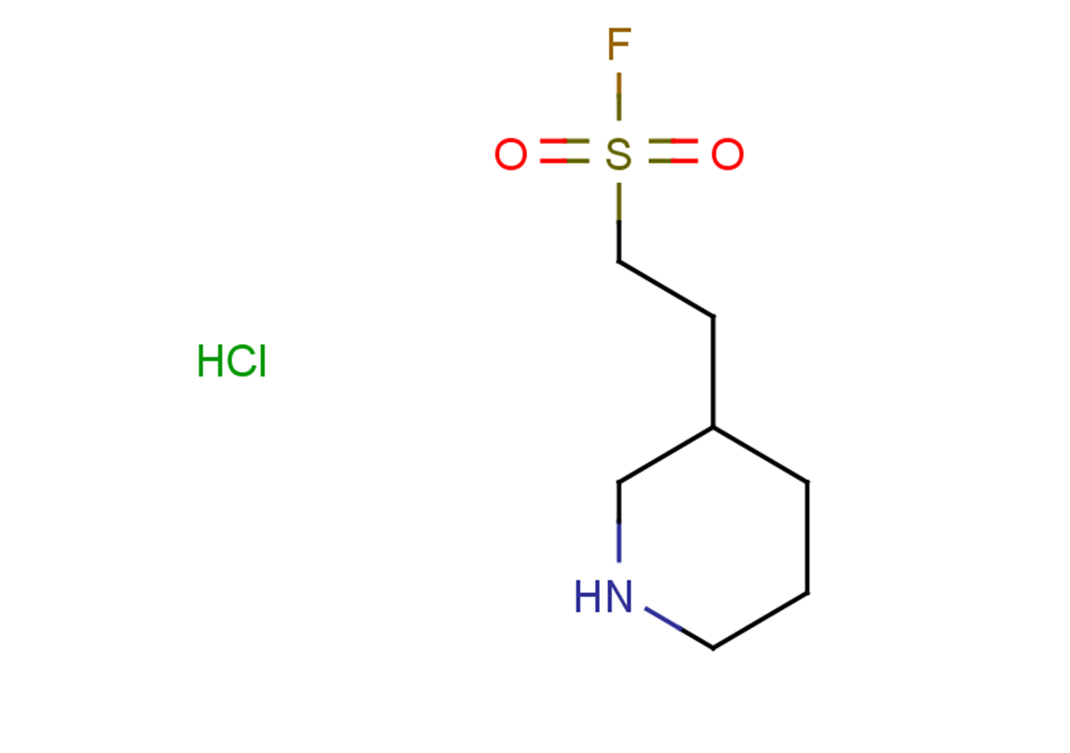 2-(piperidin-3-yl)ethane-1-sulfonyl fluoride hydrochloride