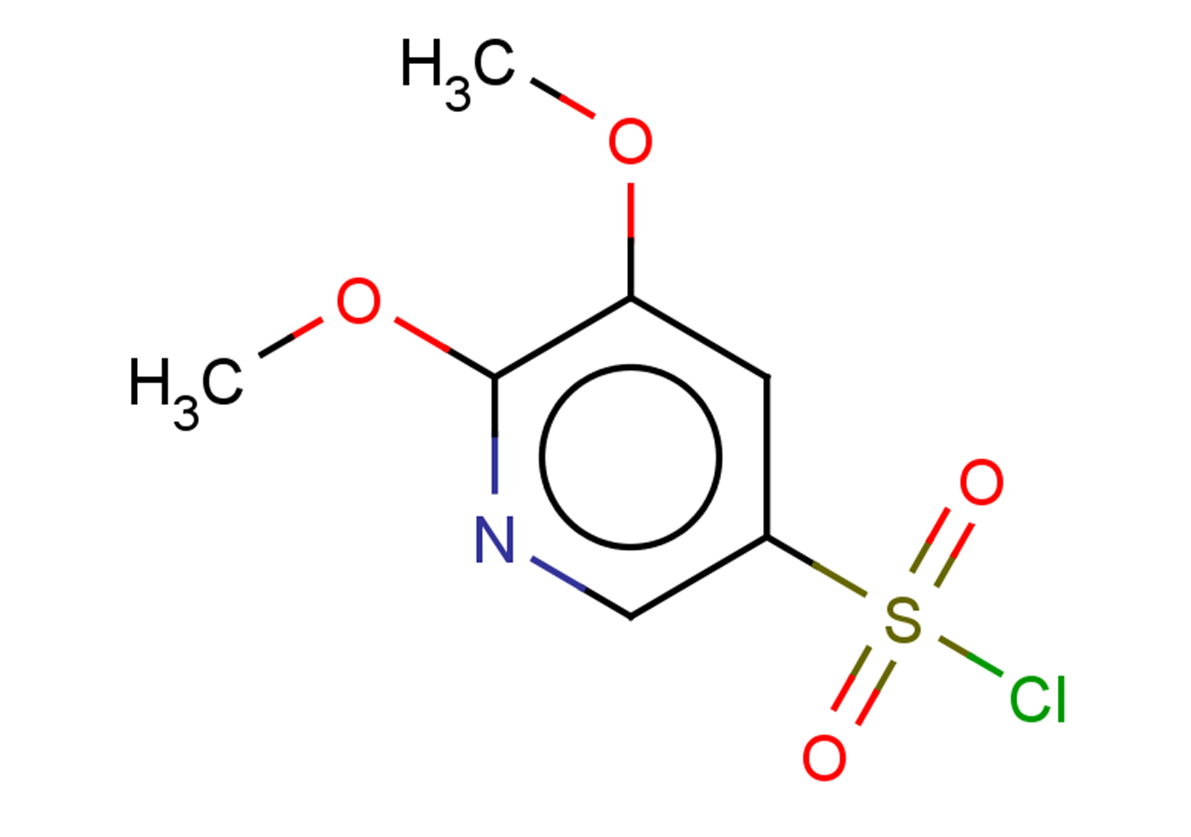 5,6-dimethoxypyridine-3-sulfonyl chloride