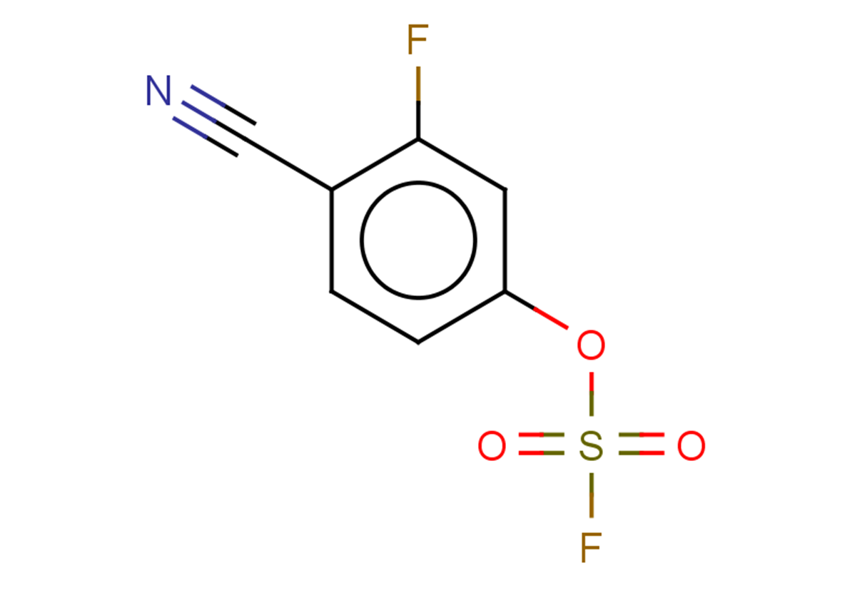 4-cyano-3-fluorophenyl fluoranesulfonate