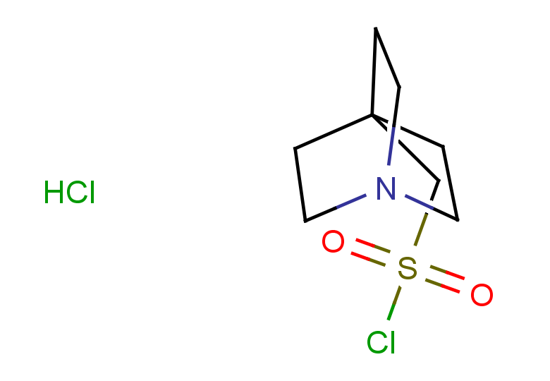 {1-azabicyclo[2.2.2]octan-4-yl}methanesulfonyl chloride hydrochloride