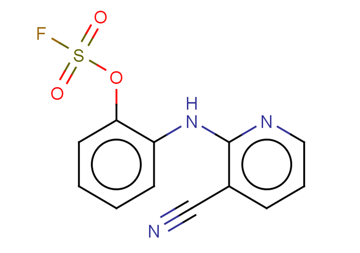 2-[(3-cyanopyridin-2-yl)amino]phenyl sulfurofluoridate