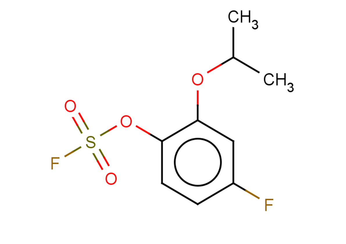 4-fluoro-2-(propan-2-yloxy)phenyl fluoranesulfonate