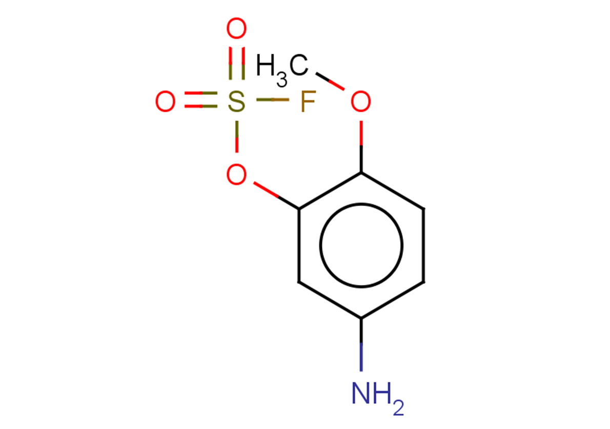 5-amino-2-methoxyphenyl sulfurofluoridate