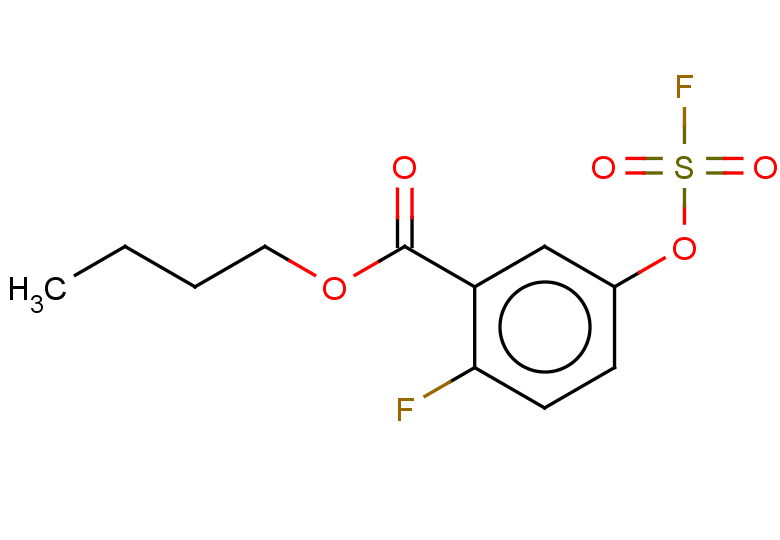 butyl 2-fluoro-5-[(fluorosulfonyl)oxy]benzoate