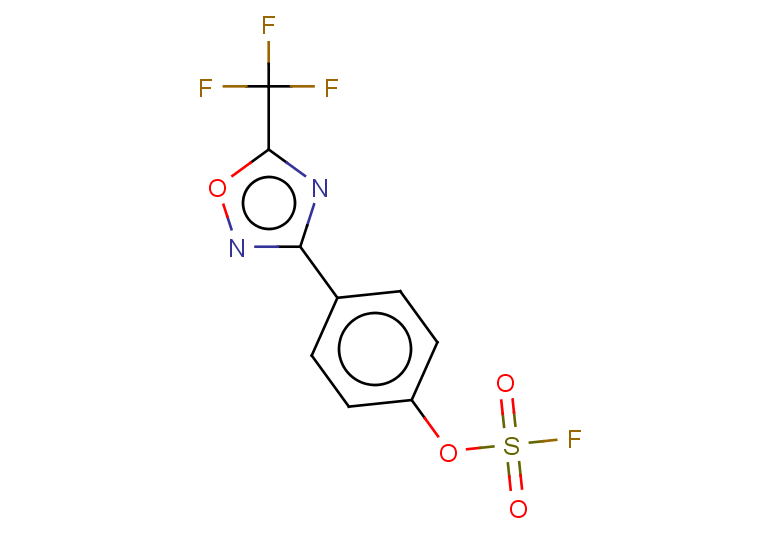 4-[5-(trifluoromethyl)-1,2,4-oxadiazol-3-yl]phenyl fluoranesulfonate