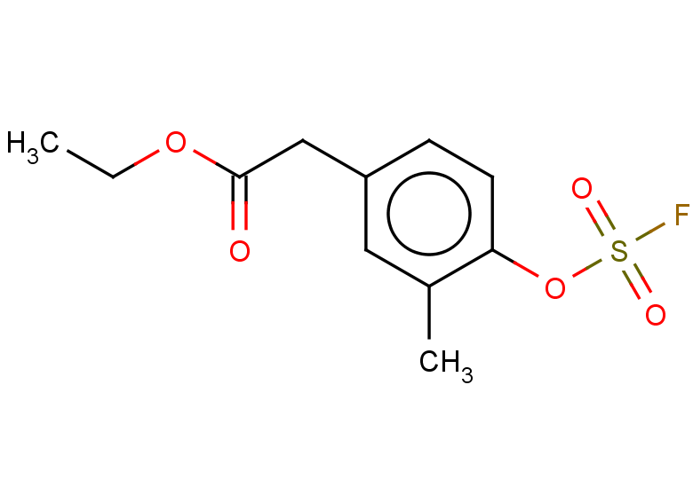 ethyl 2-{4-[(fluorosulfonyl)oxy]-3-methylphenyl}acetate