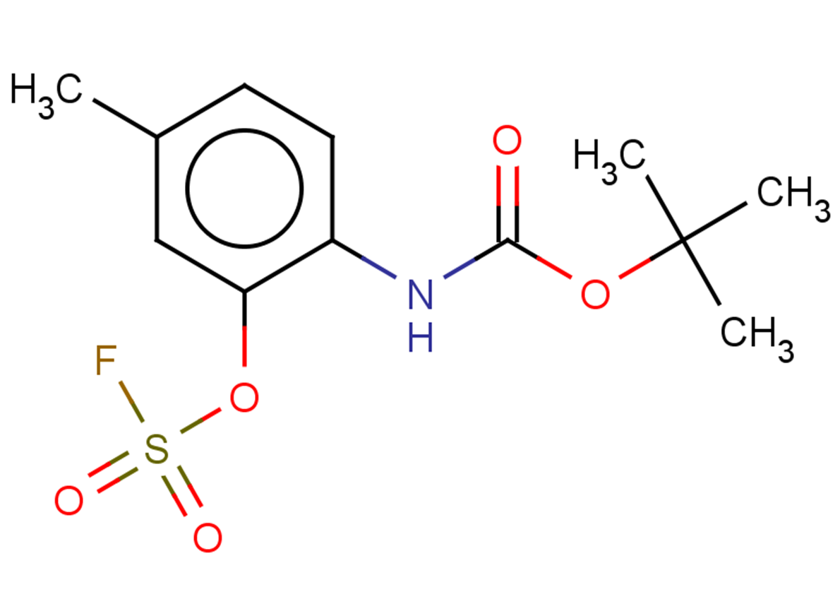 tert-butyl N-{2-[(fluorosulfonyl)oxy]-4-methylphenyl}carbamate
