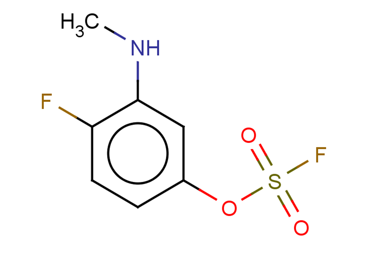 4-fluoro-3-(methylamino)phenyl fluoranesulfonate