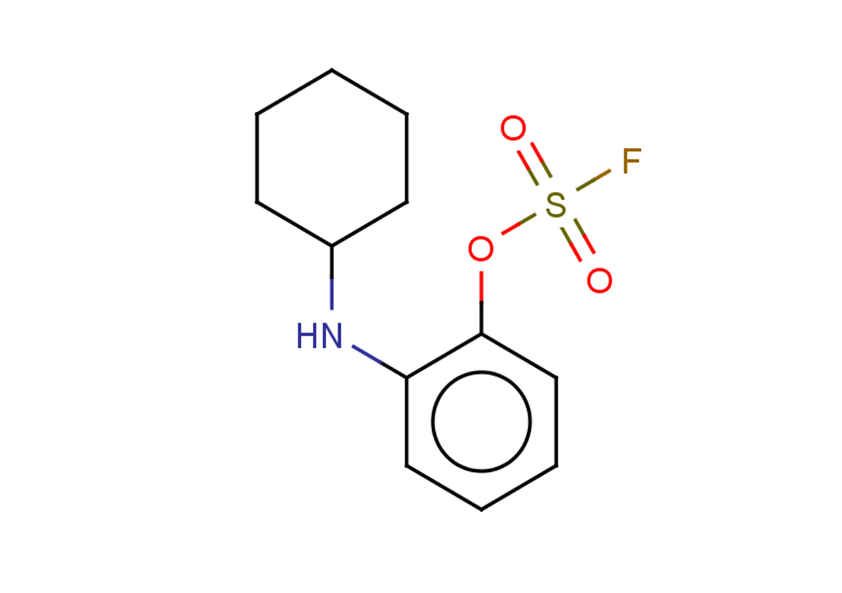 2-(cyclohexylamino)phenyl sulfurofluoridate