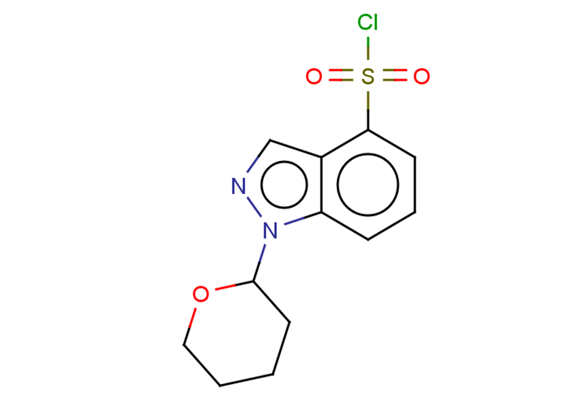 1-(oxan-2-yl)-1H-indazole-4-sulfonyl chloride