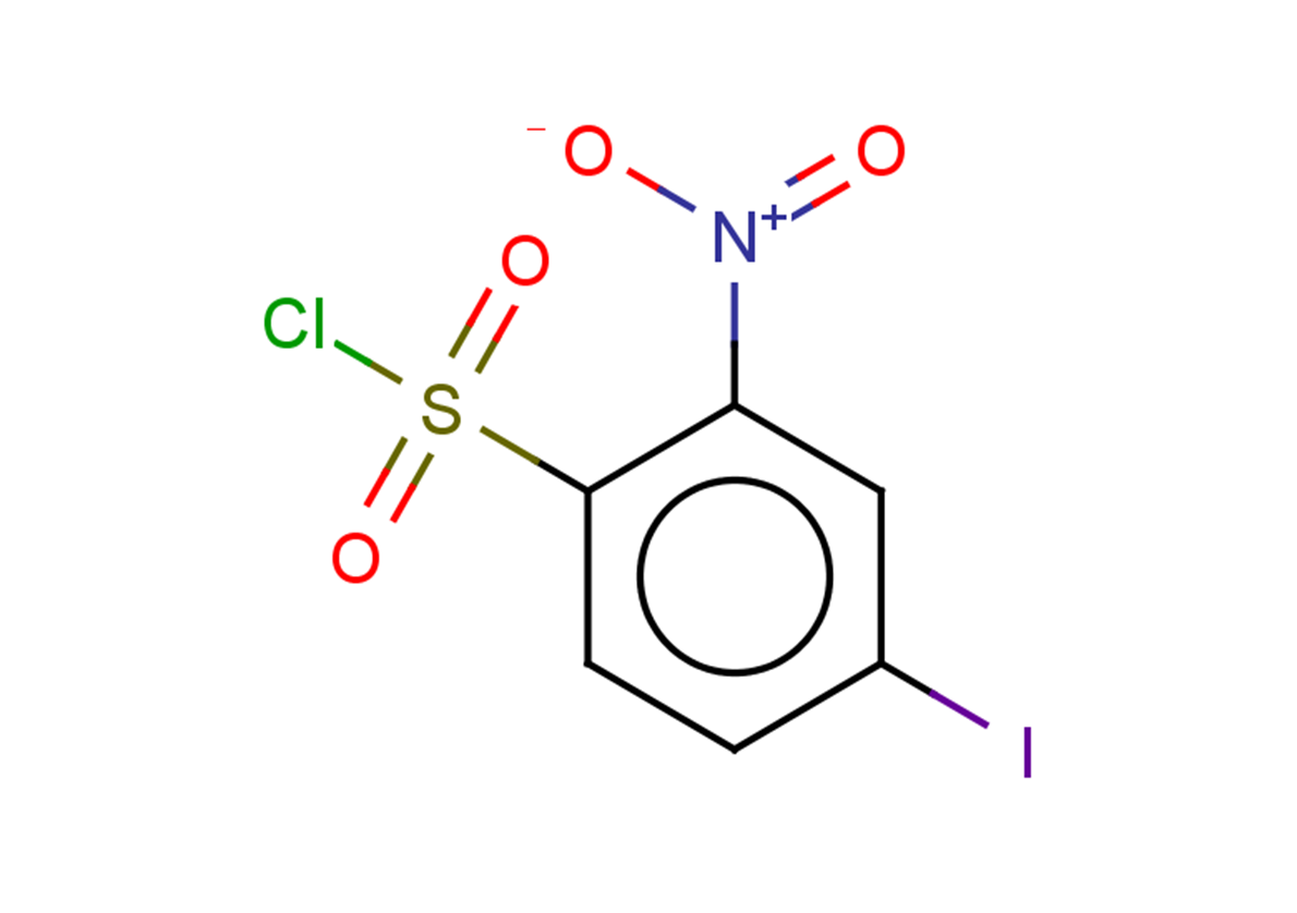 4-iodo-2-nitrobenzene-1-sulfonyl chloride