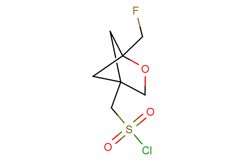 [1-(fluoromethyl)-2-oxabicyclo[2.1.1]hexan-4-yl]methanesulfonyl chloride