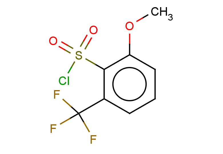 2-methoxy-6-(trifluoromethyl)benzene-1-sulfonyl chloride