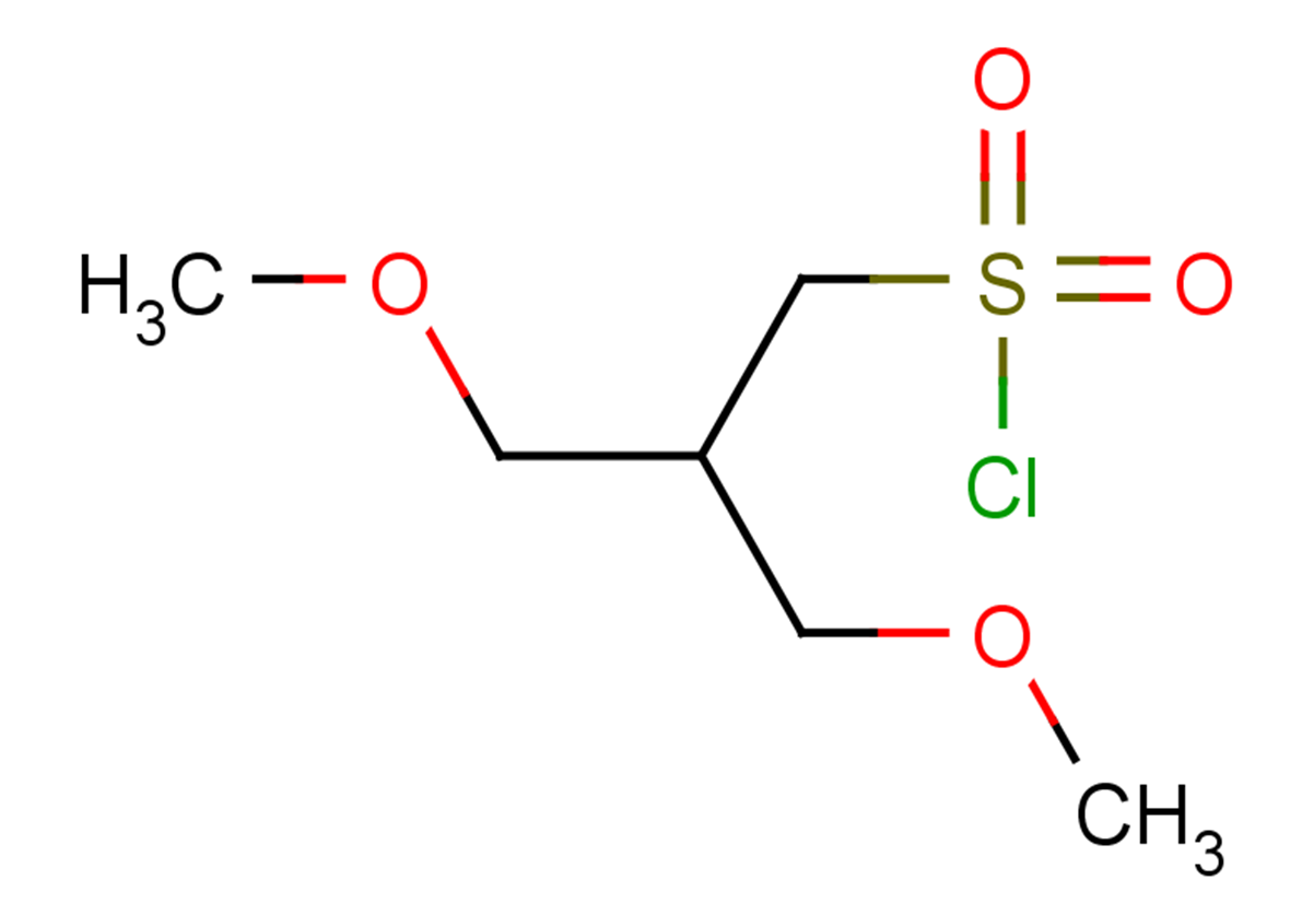 3-methoxy-2-(methoxymethyl)propane-1-sulfonyl chloride