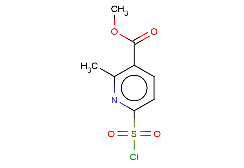 methyl 6-(chlorosulfonyl)-2-methylpyridine-3-carboxylate