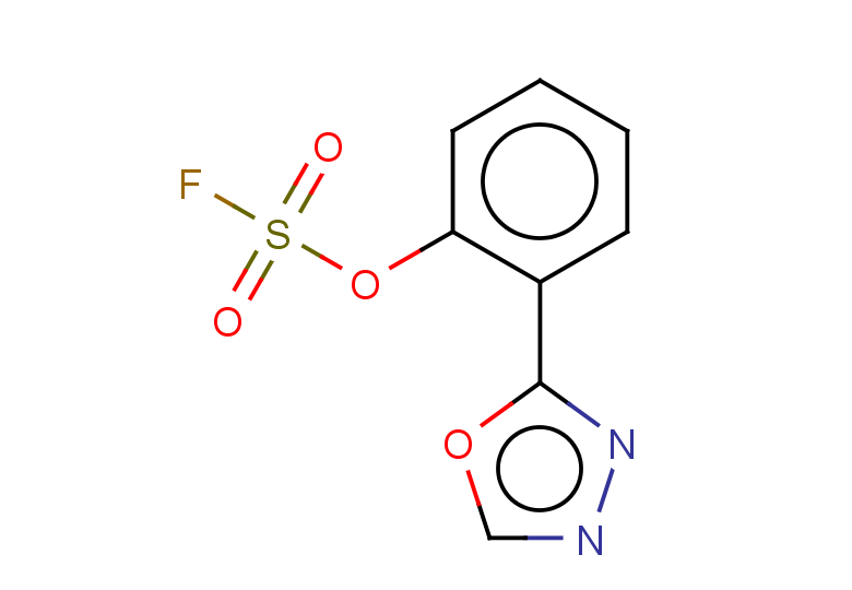 2-(1,3,4-oxadiazol-2-yl)phenyl sulfurofluoridate