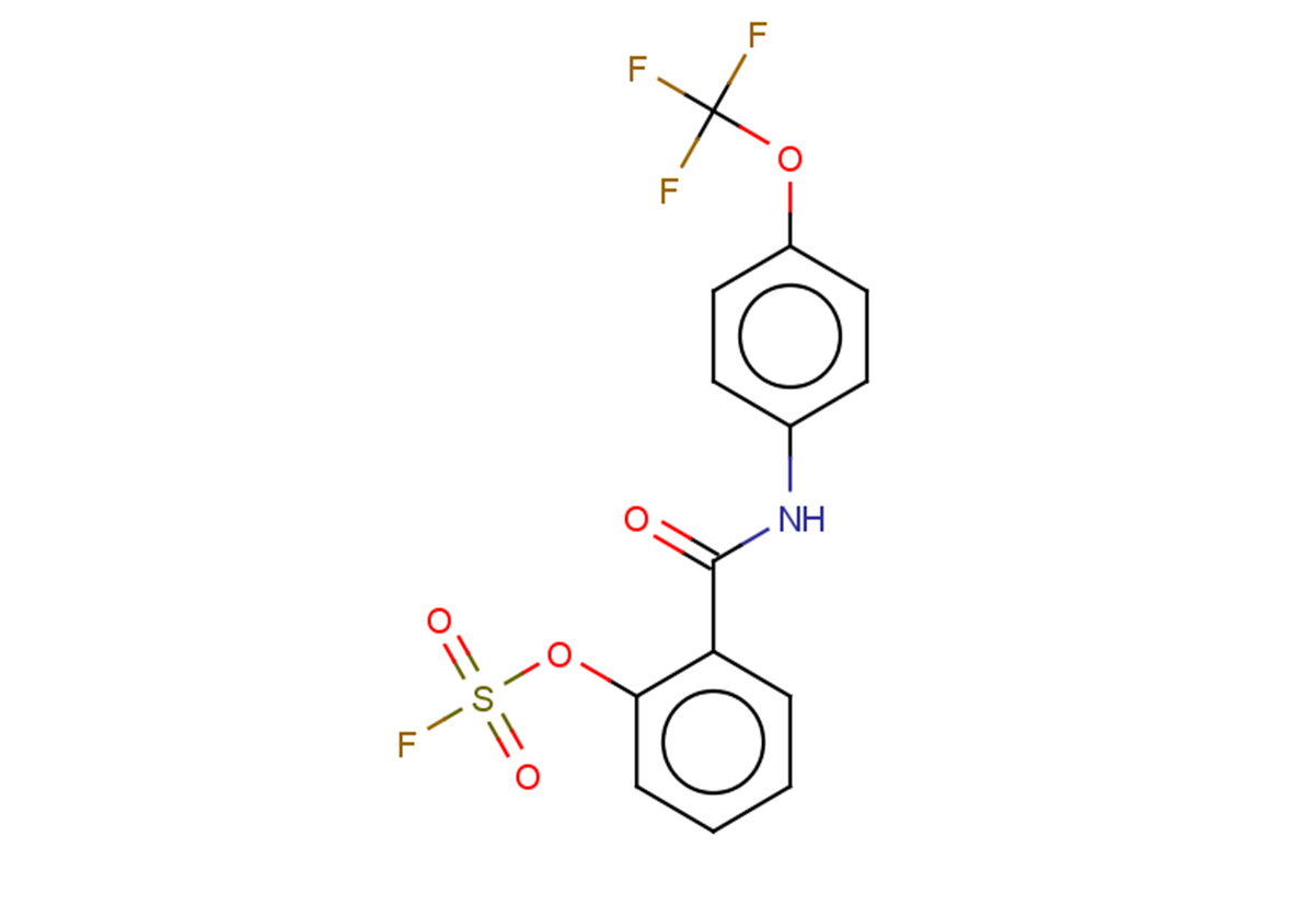 2-{[4-(trifluoromethoxy)phenyl]carbamoyl}phenyl sulfurofluoridate