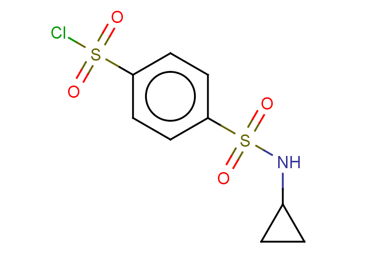 4-(cyclopropylsulfamoyl)benzene-1-sulfonyl chloride
