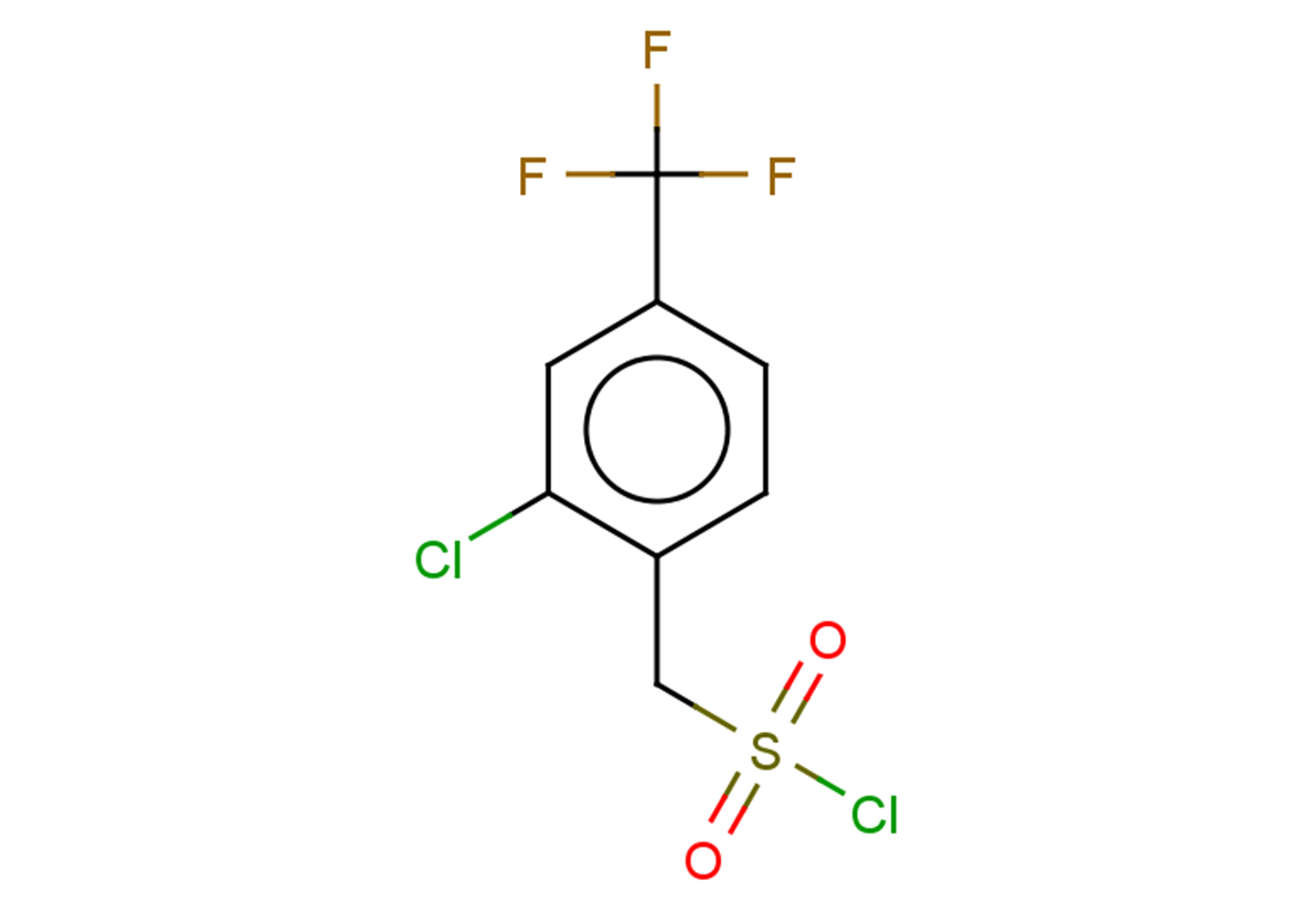 [2-chloro-4-(trifluoromethyl)phenyl]methanesulfonyl chloride