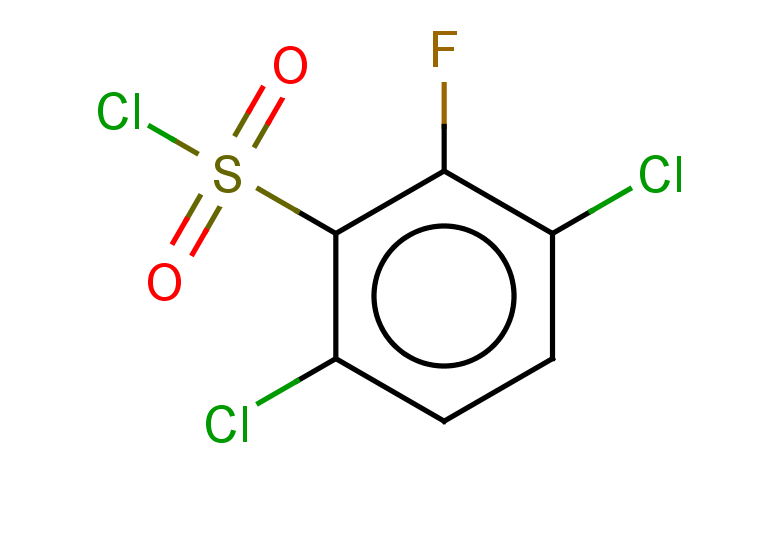 3,6-dichloro-2-fluorobenzene-1-sulfonyl chloride